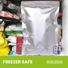 30 Mylar Bags for Food Storage 1 Gallon - Extra Thick 15 Mil - Long Term & Food Grade - Mylar Bags with Oxygen Absorbers 400cc- Zipper, Resealable, Stand-up Gousset - Bolsas Mylar con Abosrbentes view 4