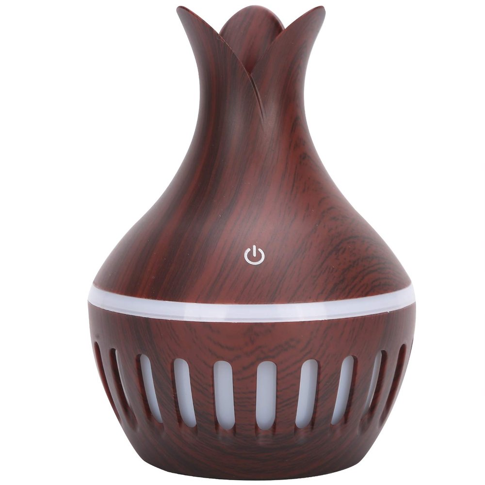 300Ml Mini Flower Vase Shaped Humidifier, Desktop Air Humidifier Mini Humidifiers Essential Oil, Usb Air Humidifier For Humidifiers For Home Car Office Use