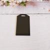 XIAOYUE 10pcs Acrylic Laser Cut Reserved Tags,Luggage Tag Wedding Place Card, Acrylic Reserve Seating Tag,Blank Acrylic Keychain (Black) view 3