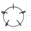Thick round Gas Stove Holder Stove Rack for Kitchen Use Black view 2