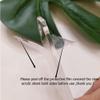 10pcs Acrylic Laser Cut Reserved TagsLuggage Tag Wedding Place CardsAcrylic Reserve Seating TagBlank Acrylic Keychain (Clear) view 2