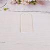10pcs Acrylic Laser Cut Reserved TagsLuggage Tag Wedding Place CardsAcrylic Reserve Seating TagBlank Acrylic Keychain (Clear) view 4
