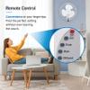 Commercial Cool 16 inch Wall Fan with Remote, White (CCFWR16W) view 2