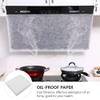 2 Pack Range Hood Paper Filters Oil Absorbing Paper for Cooking Anti-oil Filters Enhance Kitchen Air Suitable view 4
