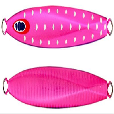 JACKALL Anchovy Metal Type 1, 3.5 oz (100 g), Strong Pink/Micro Glow