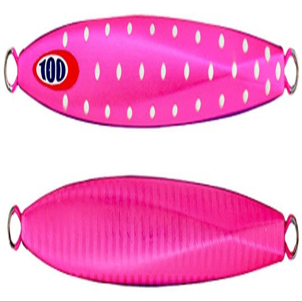JACKALL Anchovy Metal Type 1, 3.5 oz (100 g), Strong Pink/Micro Glow