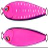 JACKALL Anchovy Metal, Type Zero 2.8 oz (80 g), Strong Pink/Micro Glow view 1