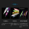 JACKALL Anchovy Metal, Type Zero 2.8 oz (80 g), Strong Pink/Micro Glow view 4