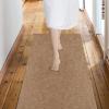 Custom Size Backed Non-Slip Area Rugs Runner, Easy Clean, Waterproof Runner Rugs for Hallway Entryway, Kitchen, Laundry, 3FT x 27FT, Beige view 1