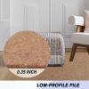 Custom Size Backed Non-Slip Area Rugs Runner, Easy Clean, Waterproof Runner Rugs for Hallway Entryway, Kitchen, Laundry, 3FT x 27FT, Beige view 3