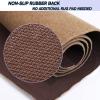 Custom Size Backed Non-Slip Area Rugs Runner, Easy Clean, Waterproof Runner Rugs for Hallway Entryway, Kitchen, Laundry, 3FT x 27FT, Beige view 4