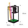 Umbrella Rack Hua Creative Metal Wrought Iron Umbrella Stand, Umbrella Storage Rack for Home Business Hotel Lobby, Large Capacity, with Drip Tray, 30x30x60cm view 2