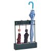 Umbrella Racks Metal Umbrella Stand Holder, Floor/Wall-Mounted Dual-Purpose Umbrella Storage Rack, Space-Saving Household Umbrella Storage Rack, 34X42cm (Color : Green) view 1