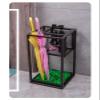 Umbrella Rack Hua Stable Metal Umbrella Stand, Long/Short Umbrella Storage Rack, Umbrella Bucket for Home Business Hotel Lobby, with Drip Tray, 30x30x60cm view 2