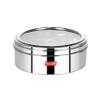 Sumeet Stainless Steel Round Masala (Spice) Box/Organiser with See Through Lid With 7 Containers and Small Spoon Size 12 (2Ltr) (20.5cm) view 1