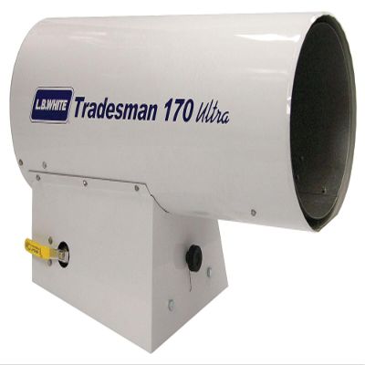 Forced Air Portable Gas Heater, Natural Gas, 125,000 to 155,000 BtuH