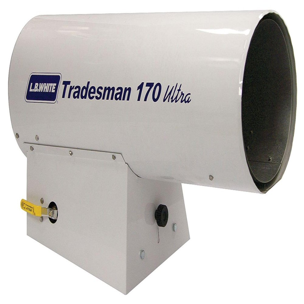 Forced Air Portable Gas Heater, Natural Gas, 125,000 to 155,000 BtuH