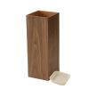 Umbrella Racks WXYZ Retro-Style Wooden Umbrella Stand Household Hotel Umbrella Bucket with Independent Drip Tray, 16x16x50cm (Color : Style1) view 1