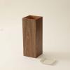 Umbrella Racks WXYZ Retro-Style Wooden Umbrella Stand Household Hotel Umbrella Bucket with Independent Drip Tray, 16x16x50cm (Color : Style1) view 3