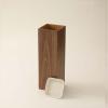 Umbrella Racks WXYZ Retro-Style Wooden Umbrella Stand Household Hotel Umbrella Bucket with Independent Drip Tray, 16x16x50cm (Color : Style1) view 4