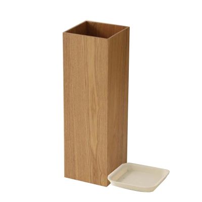 Umbrella Racks WXYZ Home Entrance Corridor Retro Umbrella Stand with Independent Drip Tray, Creative Umbrella Storage Bucket, 16x16x50cm