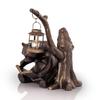 SPI Home Book Lover Bear Garden Lantern Candle Holder Statue 19.5 Inches High Outdoor Dcor view 3