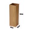 Umbrella Racks WXYZ Retro-Style Wooden Umbrella Stand Household Hotel Umbrella Bucket with Independent Drip Tray, 16x16x50cm (Color : Style2) view 4