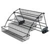 TFCFL Modern Metal 3-Tier Pull Down Spice Rack, Retractable Large Capacity Kitchen Storage Shelf Organizer for Cabinet and Pantry, Holder for Seasonings Bottles Shakers view 1
