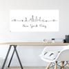 Trends International Line Art Skyline - New York City Wall Poster, 34L x 22.4W, Premium Unframed Version view 4