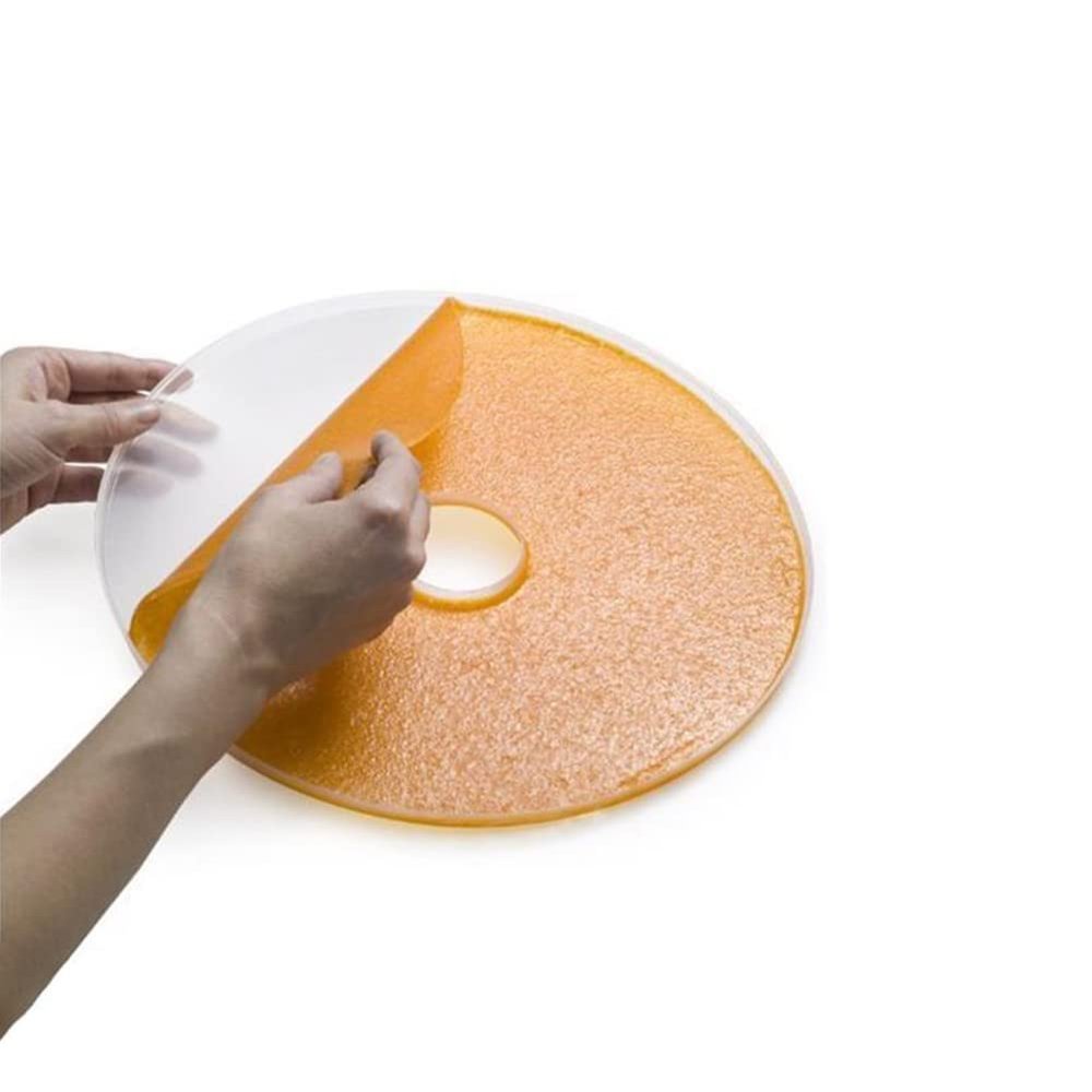 Round Fruit Leather Fruit Tray Non stick Round Silicone Dehydrator Sheets Fruit Roll Sheets Food Machine Dryer Roll
