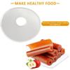 Round Fruit Leather Fruit Tray Non stick Round Silicone Dehydrator Sheets Fruit Roll Sheets Food Machine Dryer Roll view 4