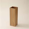 Umbrella Racks WXYZ Nordic Japanese Style Retro Umbrella Stand, Wood Grain Umbrella Bucket with Independent Drip Tray, 16x16x50cm (Color : Style2) view 4