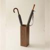 Umbrella Racks WXYZ Rectangular Wooden Retro Umbrella Stand, Household Hotel Business Umbrella Bucket with Water Storage Tray, 16x16x50cm (Color : Style1) view 2