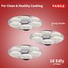 PANCA Stainless Steel Idli Maker - 18 Cavity, 3 Plates Steamer | Premium Cooker Pot | Panai Big (Set of 1) view 4