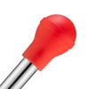 1 Set Stainless Home Kitchen Pork Meat Beef Fish Turkey Baster Kits Bbq Kit Meat Seasoning Pump Barbecue Pump Needle Tools Drip Oil Seasoning Tube Small Tools Red view 3
