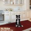 2' x 27' Runner Rugs with Rubber Backing, Indoor Outdoor Utility Carpet Runner Rugs, Stripe Red, Can Be Used as Aisle for The RV and Boat, Laundry Room and Balcony view 4