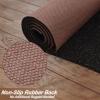 2' x 29' Runner Rugs with Rubber Backing, Indoor Outdoor Utility Carpet Runner Rugs, Black, Can Be Used as Aisle for The RV and Boat, Laundry Room and Balcony view 3