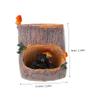 Large Outdoor Planters Kitchen Helper Cute Black Bear Flower Sedum Succulent Pot Planter Bonsai Trough Box Plant Bed Office Pot Decor Artificial Outdoor Plants view 2