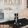 2' x 26' Runner Rugs with Rubber Backing, Indoor Outdoor Utility Carpet Runner Rugs, Black, Can Be Used as Aisle for The RV and Boat, Laundry Room and Balcony view 4