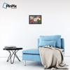 PinPix ArtToFrames 14x14 Custom Cork Bulletin Board Chopped Vegetables Poster Board Has a Fabric Style Canvas Finish, Framed in Satin Black (PinPix-1369) view 2