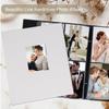 Artmag Fabric Photo Album 4x6 400 Large Capacity for Family Wedding Anniversary Linen Album Holds 400 Vertical Photos (400 Pockets, White) view 4