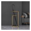 Umbrella Rack Hua Modern Creative Metal Umbrella Stand, Household Entrance Umbrella, Walking Stick Storage Rack, with Drip Tray, 28x28x60cm, Black, Golden (Color : Gold) view 2