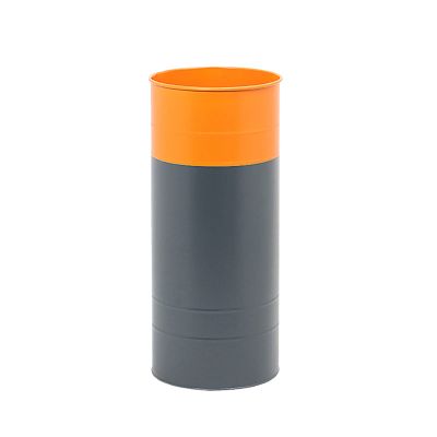 Umbrella Rack Hua Household Entrance Umbrella Stand Metal Umbrella Storage Bucket, Store 6-9 Umbrellas, with 4 Hooks and Drip Tray, 21x21x47cm