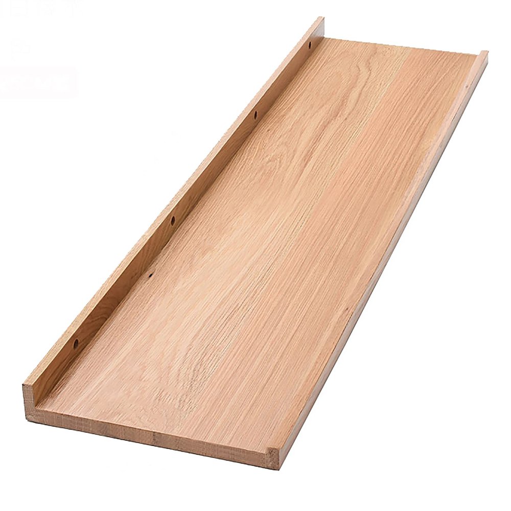 Wddwymll Easy to Install Wall Shelf,Floating Shelves U-Shaped,Rustic Display Shelves,20kg Weight Capability,for Bathroom, Bedroom, Living Room,Kitchen, Office(30/60/90cm)