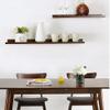 Wddwymll Easy to Install Wall Shelf,Floating Shelves U-Shaped,Rustic Display Shelves,20kg Weight Capability,for Bathroom, Bedroom, Living Room,Kitchen, Office(30/60/90cm) view 3