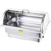 MNSSRN Electric Buffet Stove, Hot Pot Heating Tray Food Heater, Suitable for Buffet, Restaurant, Party, Event, Family Banquet,No Punching,1 view 1