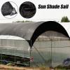 FOGUO 7x7ft Sunblock Shade Cloth Net, Shade Mesh Tarps with Aluminum Grommets, 90% UV Resistant Shade Nettting, Sun Shade Sail for Plants Greenhouse Swimming Pool view 2