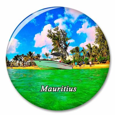 Mauritius Fridge Magnet Decorative Magnet Bottle Opener Tourist City Travel Souvenir Collection Gift Strong Refrigerator Sticker