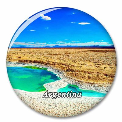 Argentina Salt Flat Fridge Magnet Decorative Magnet Bottle Opener Tourist City Travel Souvenir Collection Gift Strong Refrigerator Sticker