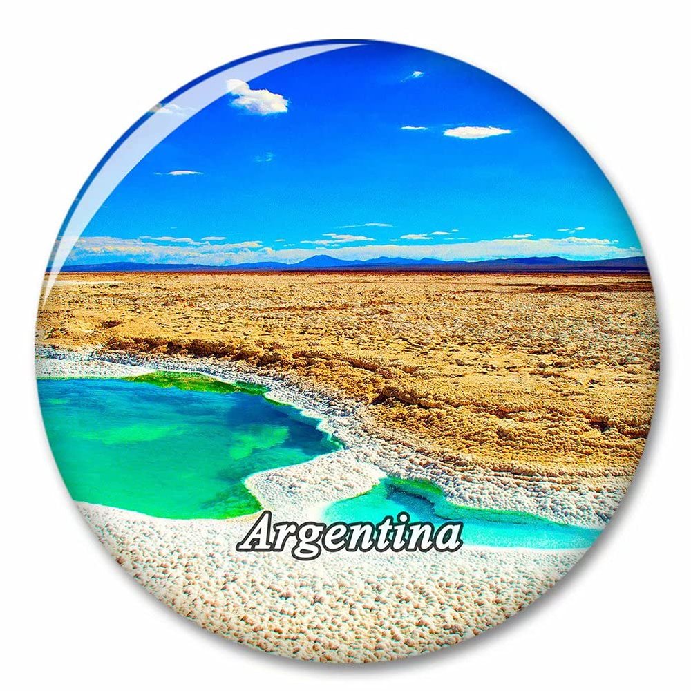 Argentina Salt Flat Fridge Magnet Decorative Magnet Bottle Opener Tourist City Travel Souvenir Collection Gift Strong Refrigerator Sticker